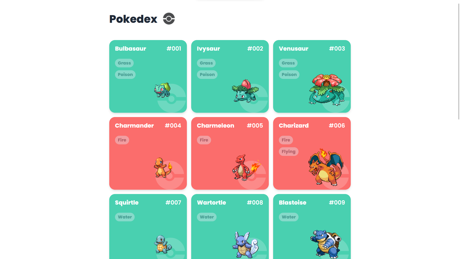Pokédex App